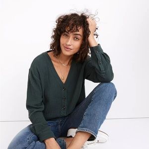 Madewell Lightspun Evert Top NWT